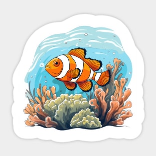 Clownfish Sticker